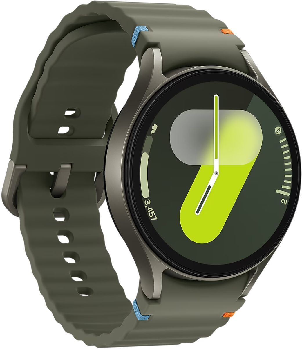 Galaxy Watch7 (Bluetooth) - 32GB - 40mm - Green Aluminum Case with Green Silicone Sport Band by Samsung - Image 5