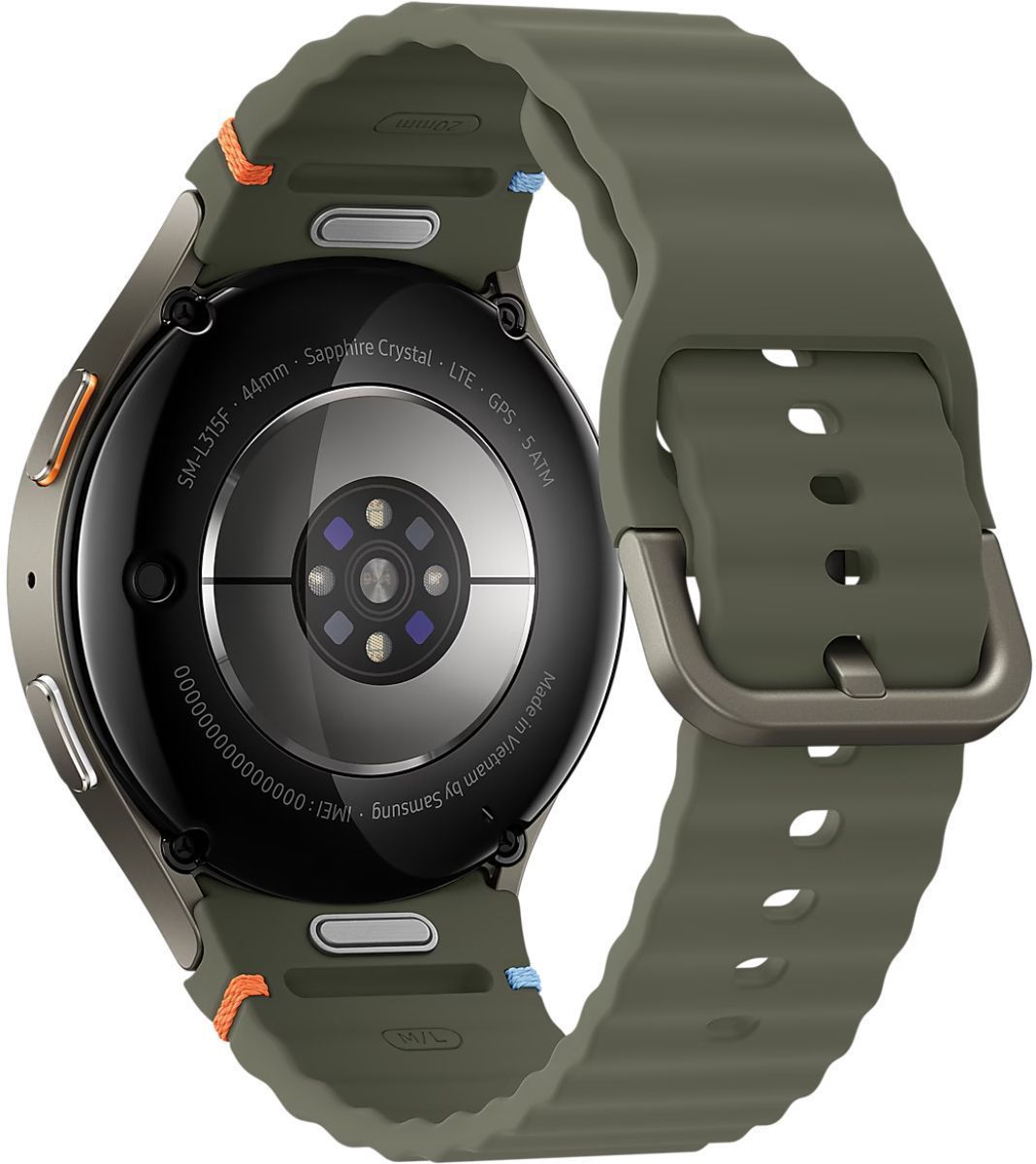 Galaxy Watch7 (Bluetooth) - 32GB - 40mm - Green Aluminum Case with Green Silicone Sport Band by Samsung - Image 7