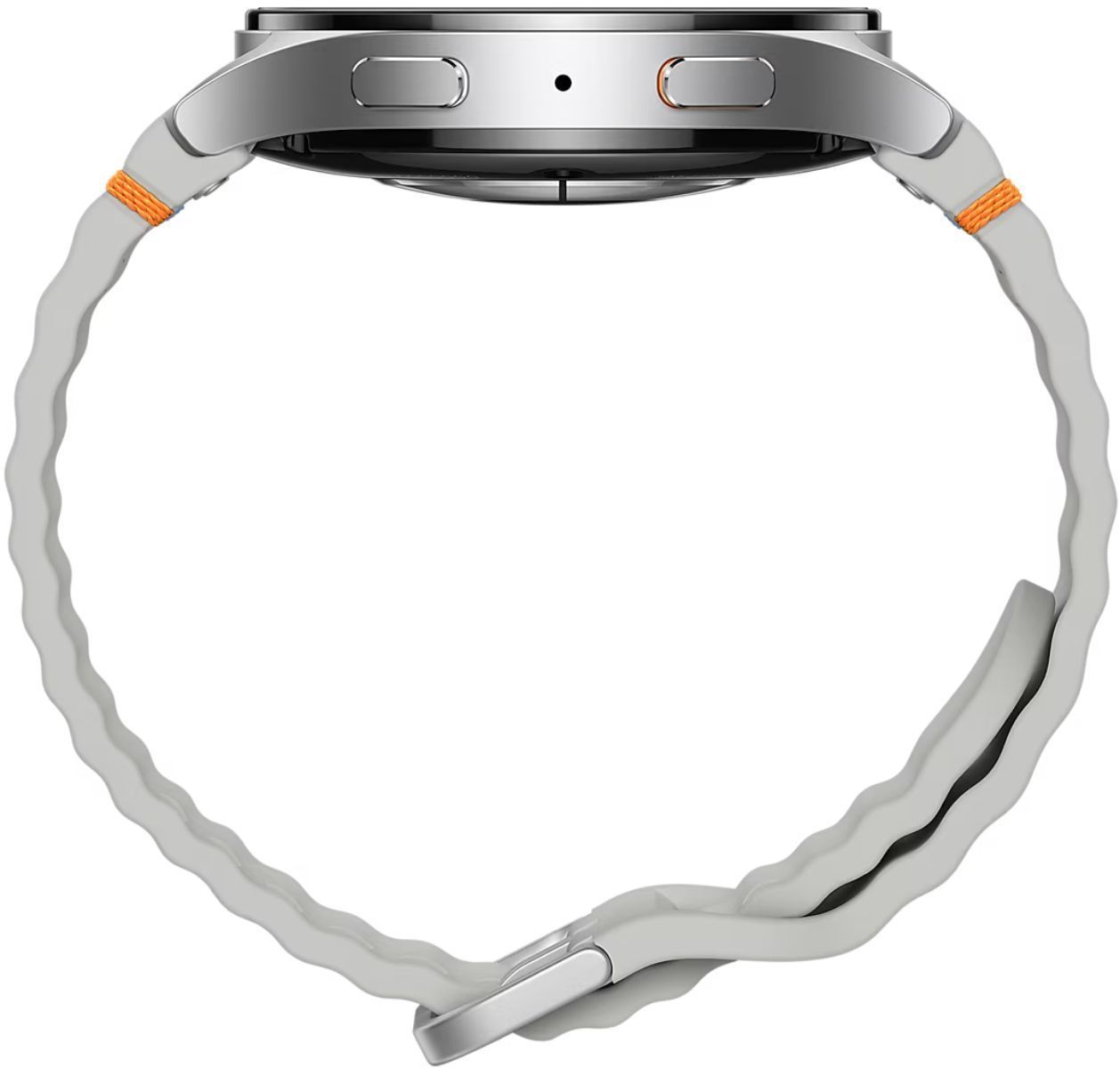 Galaxy Watch7 (Bluetooth) - 32GB - 44mm - Silver Aluminum Case with Silver Silicone Sport Band by Samsung - Image 5