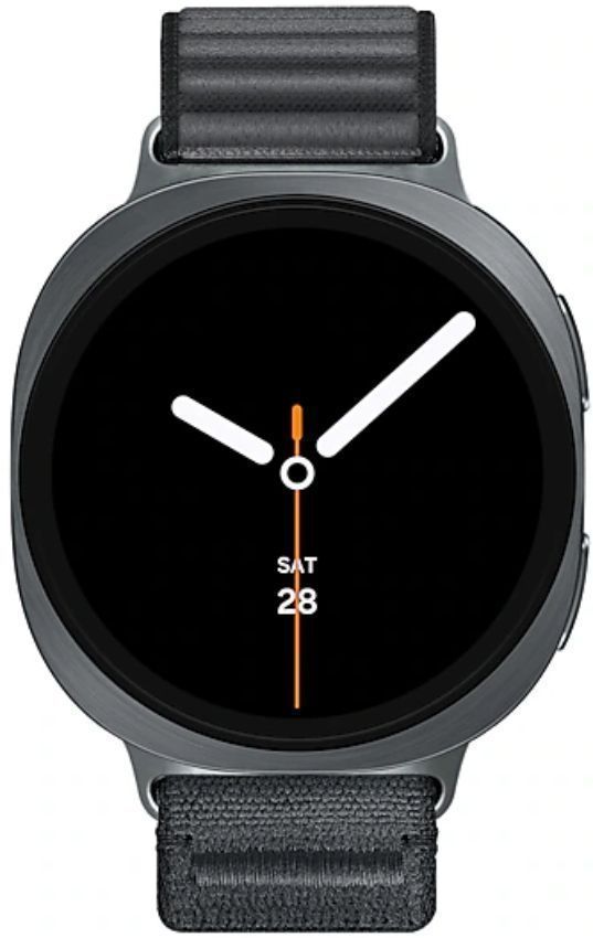 Galaxy Watch8 (Bluetooth) - 32GB - 40mm - Graphite Aluminum Case with Graphite Silicone Fabric Band - Small/Medium Size by Samsung - Refurbished - Good condition - CA$275.99