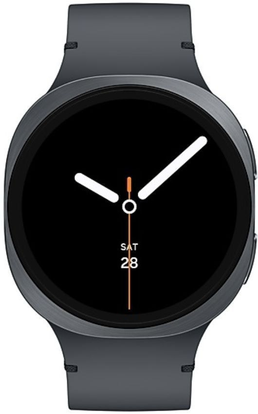 Galaxy Watch8 (Bluetooth + LTE) - 40mm - Graphite Case with Graphite Sport Band by Samsung - Refurbished - Premium condition - US$223.44