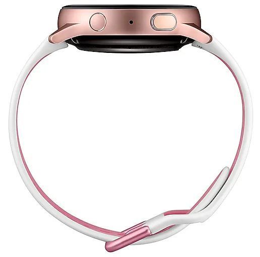 Samsung Galaxy Watch Active2 Golf Edition - 4GB - 40mm - Pink Gold Aluminum Case with White Fluoroelastomer Fluoroelastomer Strap by Samsung - Refurbished - Very Good condition - Image 5