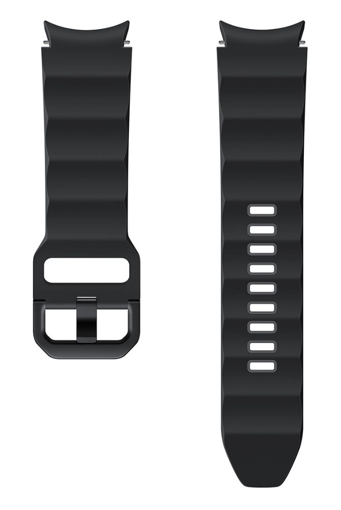 Samsung Galaxy Watch Rugged Sport Band - Black - Small/Medium Size by Samsung - Refurbished - Brand New condition - US$20.94