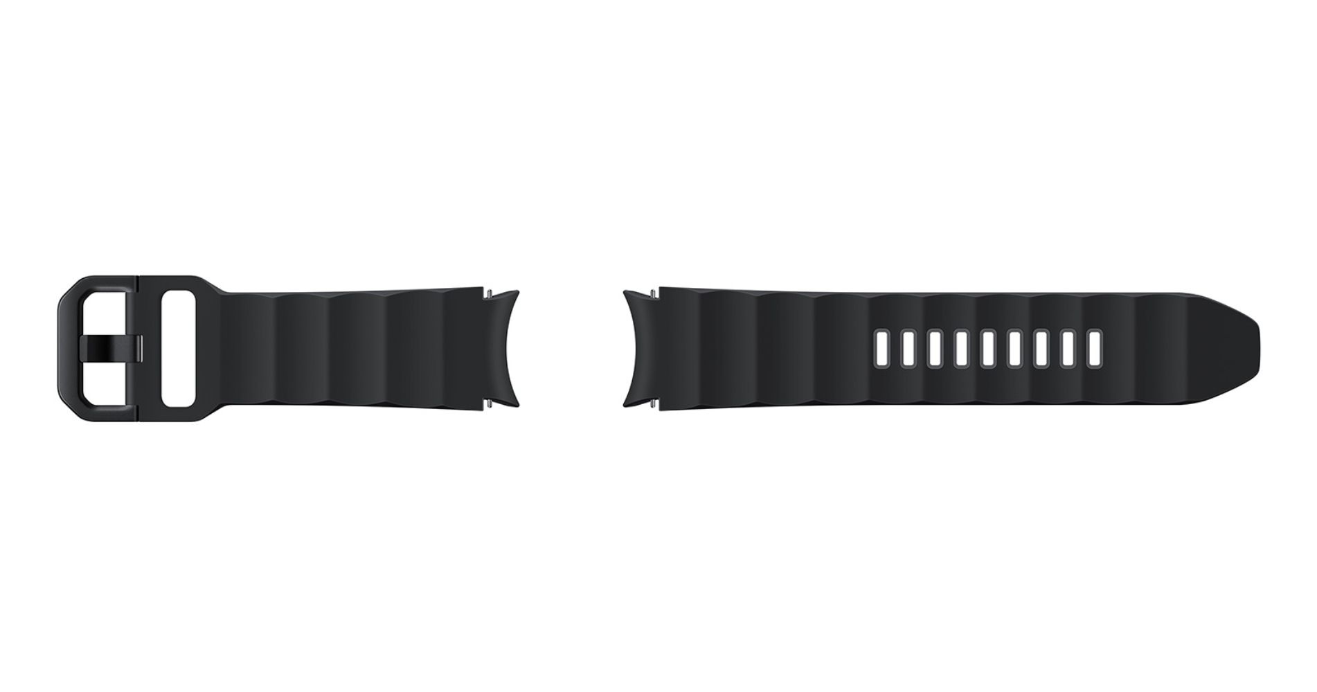 Samsung Galaxy Watch Rugged Sport Band - Black - Small/Medium Size by Samsung - Refurbished - Brand New condition - Image 2