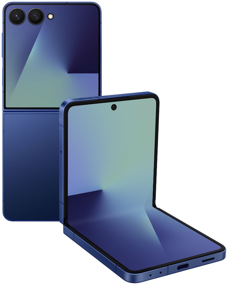 Galaxy Z Flip7 - 256GB - Blue Shadow - Unlocked by Samsung - Refurbished - Like New condition