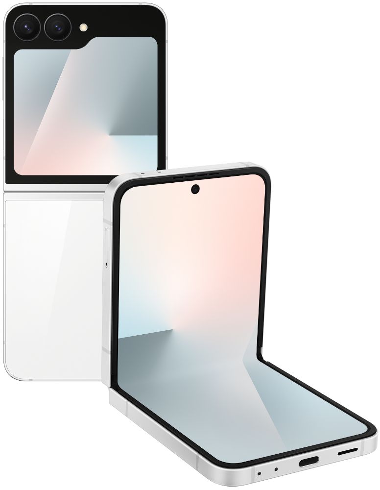 Galaxy Z Flip7 FE - 256GB - White - Unlocked by Samsung - Refurbished - Like New condition - US$631.99
