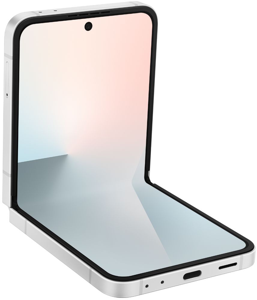 Galaxy Z Flip7 FE - 256GB - White - Unlocked by Samsung - Refurbished - Like New condition - Image 2