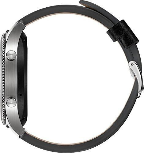 Samsung Gear S3 Classic Smartwatch - 4GB - 46mm - Silver Classic (Stainless Steel) Case with Black Leather Band by Samsung - Refurbished - Good condition - Image 2