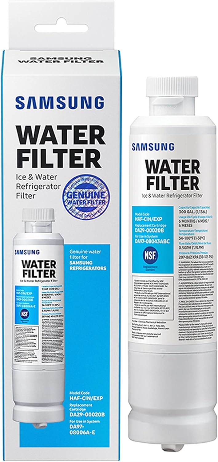 Samsung HAF-CIN Refrigerator Water Filter - White by Samsung - Refurbished - Very Good condition - US$45.89