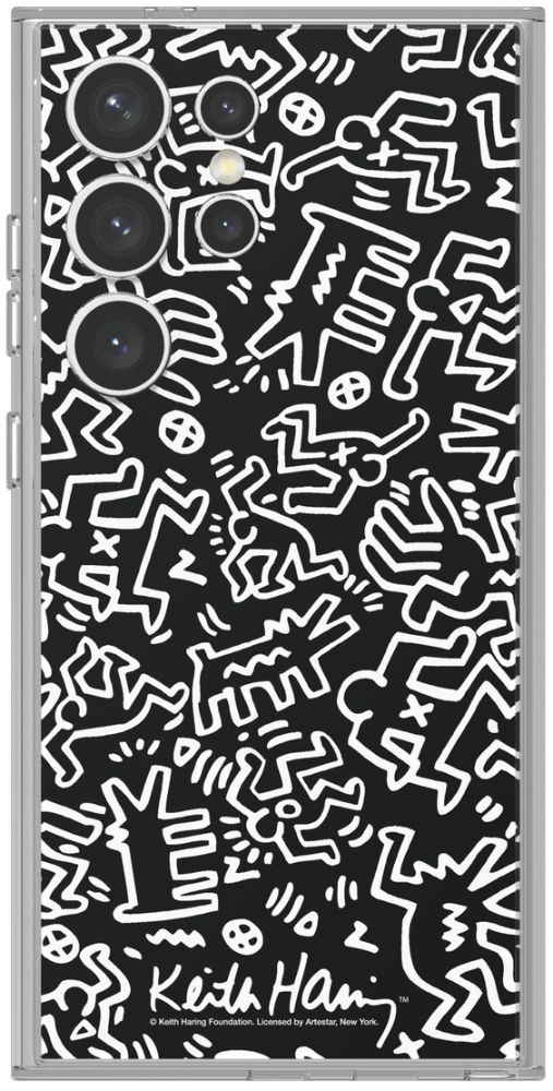 Samsung Keith Haring Flipsuit Phone Card for Samsung Galaxy S24+ - Black by Samsung - Refurbished - Brand New condition - Image 2