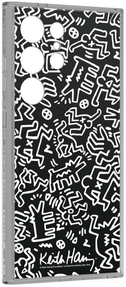 Samsung Keith Haring Flipsuit Phone Card for Samsung Galaxy S24+ - Black by Samsung - Refurbished - Brand New condition - Image 3