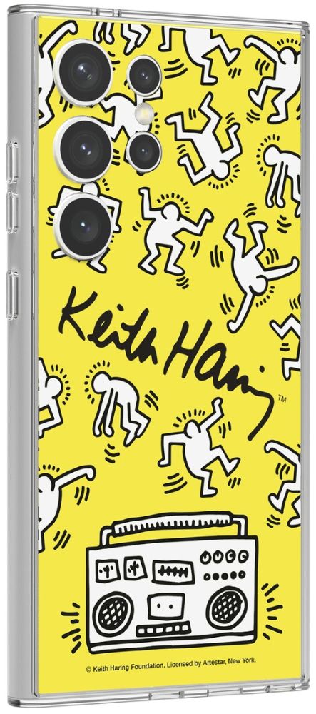 Samsung Keith Haring Flipsuit Phone Card for Samsung Galaxy S24 - Yellow by Samsung - Refurbished - Brand New condition - Image 3