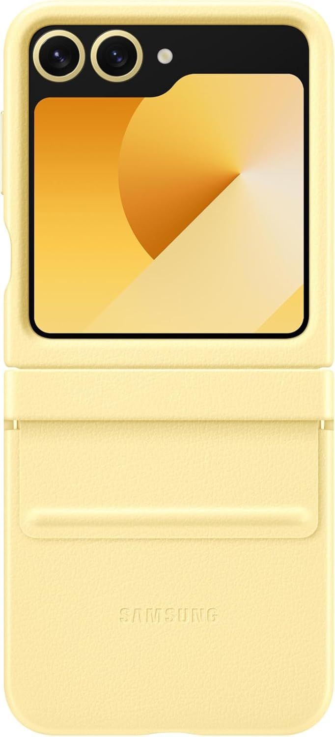 Samsung Kindsuit Phone Case for Samsung Galaxy Z Flip6 - Yellow by Samsung - Refurbished - Brand New condition - CA$45.99