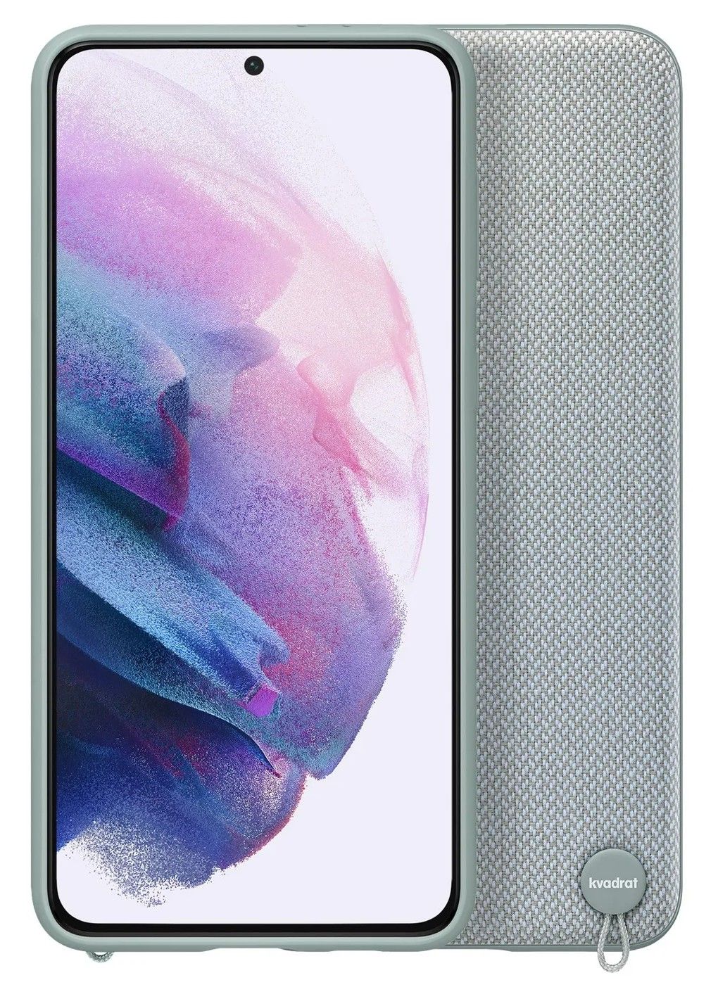 Samsung Kvadrat Back Cover Phone Case for Galaxy S21+ - Gray by Samsung - Refurbished - Premium condition - US$20.98