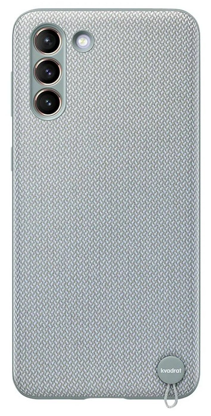 Samsung Kvadrat Back Cover Phone Case for Galaxy S21+ - Gray by Samsung - Refurbished - Like New condition - Image 2