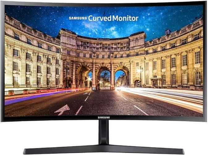 Samsung LC27F396FHNXZA Curved LED Monitor 27" - Black - 27 Inch by Samsung - Refurbished - Very Good condition - CA$191.49