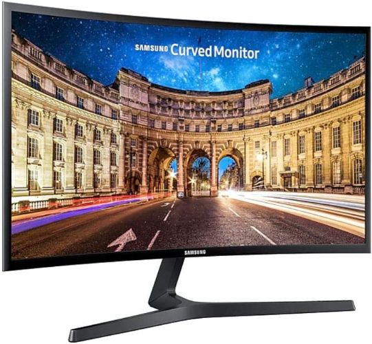 Samsung LC27F396FHNXZA Curved LED Monitor 27" - Black - 27 Inch by Samsung - Refurbished - Very Good condition - Image 2