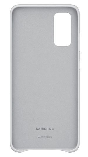 Samsung Leather Cover for Galaxy S20 (5G) - Silver by Samsung - Refurbished - Brand New condition - US$20.98