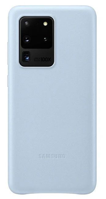 Samsung Leather Phone Cover for Galaxy S20 Ultra (5G) - Blue by Samsung - Refurbished - Brand New condition - US$20.98