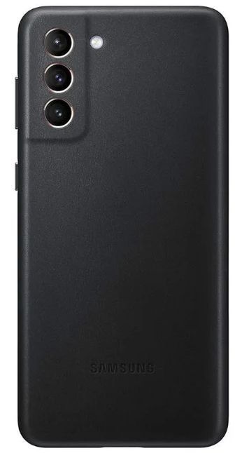 Samsung Leather Cover for Galaxy S21+ - Black by Samsung - Refurbished - Brand New condition - US$24.99
