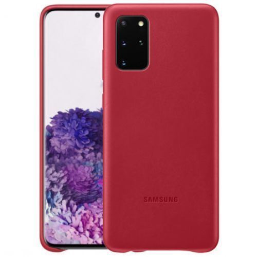 Samsung Leather Cover Phone Case for Galaxy S20+ - Red by Samsung - Refurbished - Good condition - US$20.98