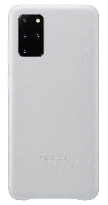 Samsung Leather Cover Phone Case for Galaxy S20+ - Silver by Samsung - Refurbished - Brand New condition - US$20.98