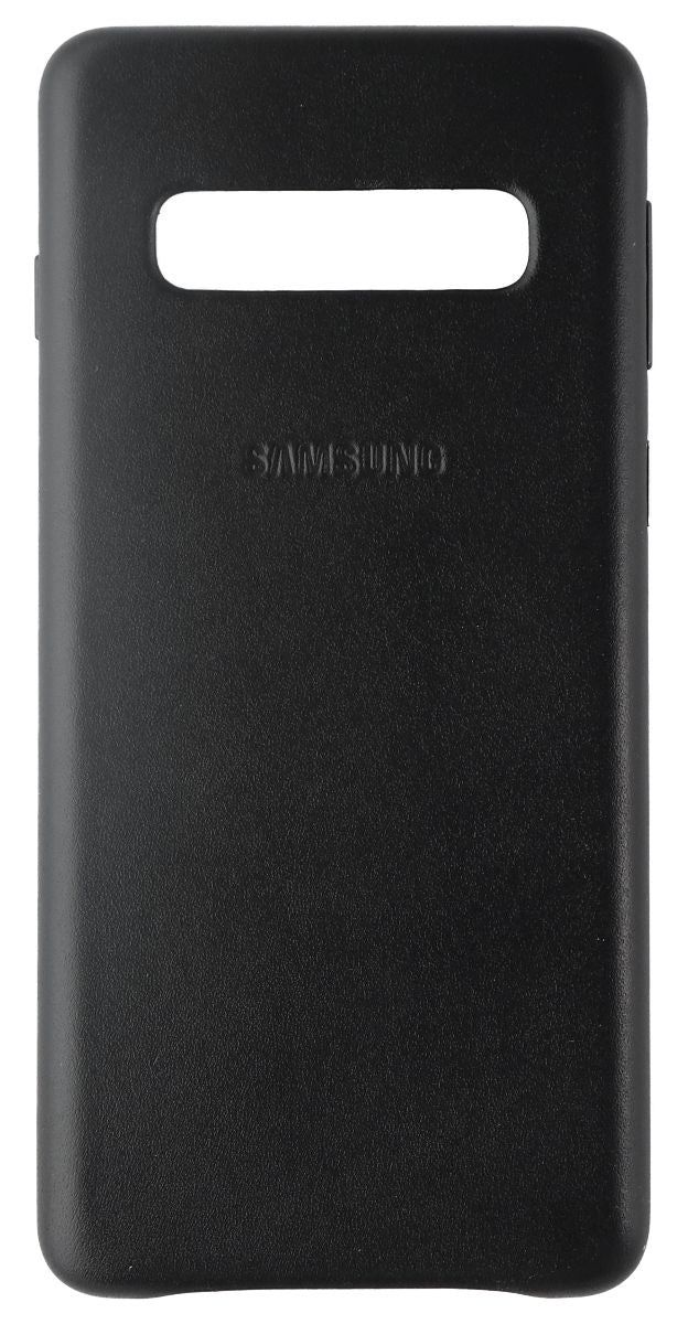 Samsung Leather Cover Series Phone Case for Galaxy S10 - Black by Samsung - Refurbished - Brand New condition - CA$40.99