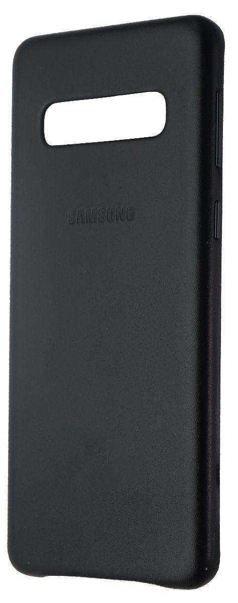 Samsung Leather Cover Series Phone Case for Galaxy S10 - Black by Samsung - Refurbished - Brand New condition - Image 2
