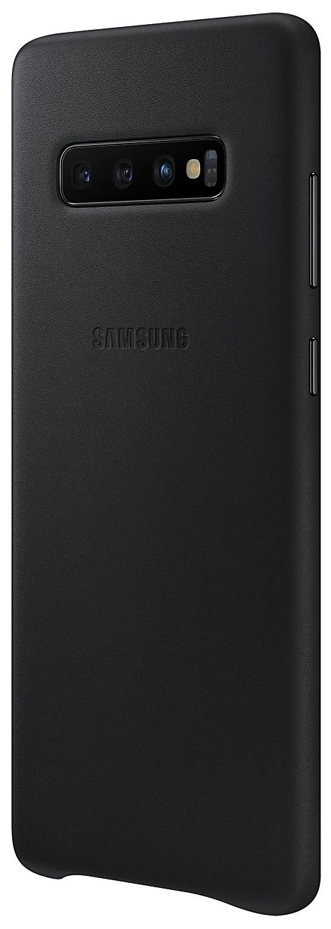 Samsung Leather Phone Case for Samsung Galaxy S10+ - Black by Samsung - Refurbished - Brand New condition - Image 2