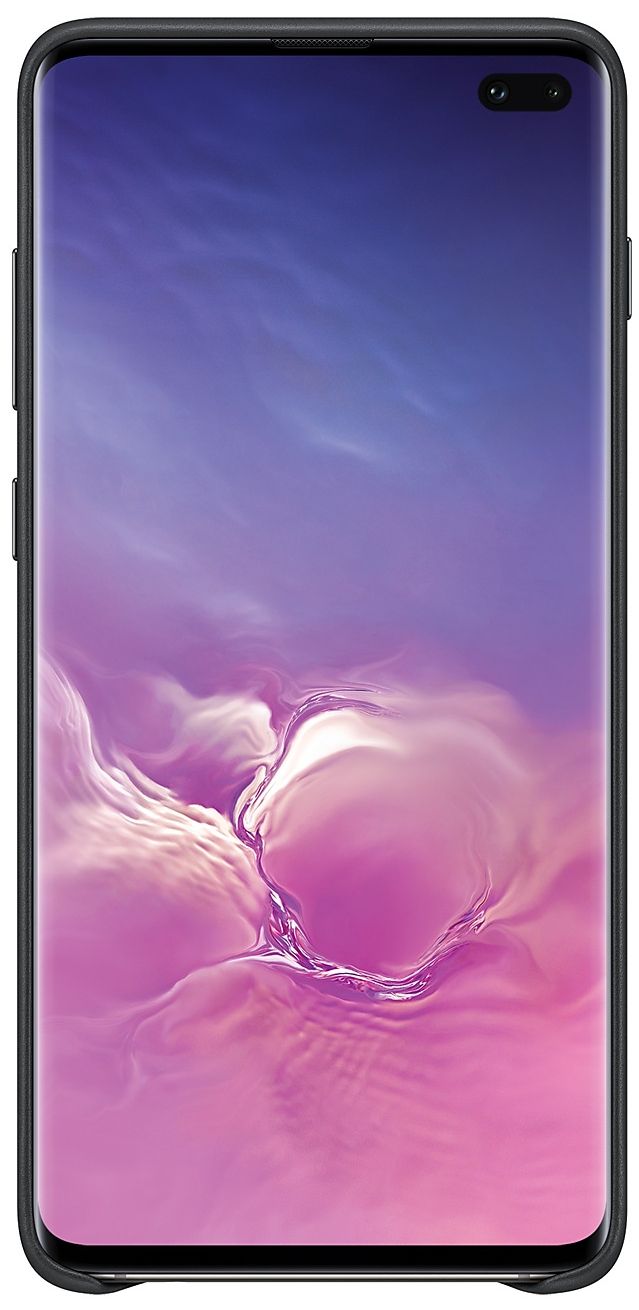 Samsung Leather Phone Case for Samsung Galaxy S10+ - Black by Samsung - Refurbished - Brand New condition - Image 3