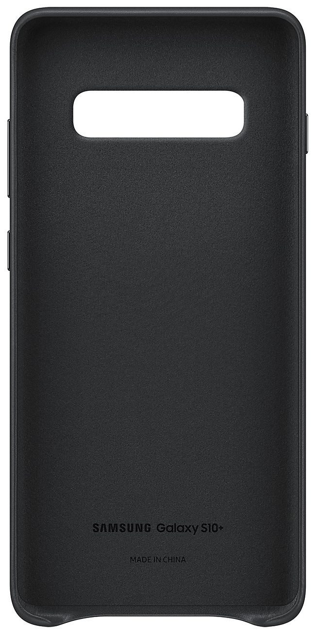 Samsung Leather Phone Case for Samsung Galaxy S10+ - Black by Samsung - Refurbished - Brand New condition - Image 4