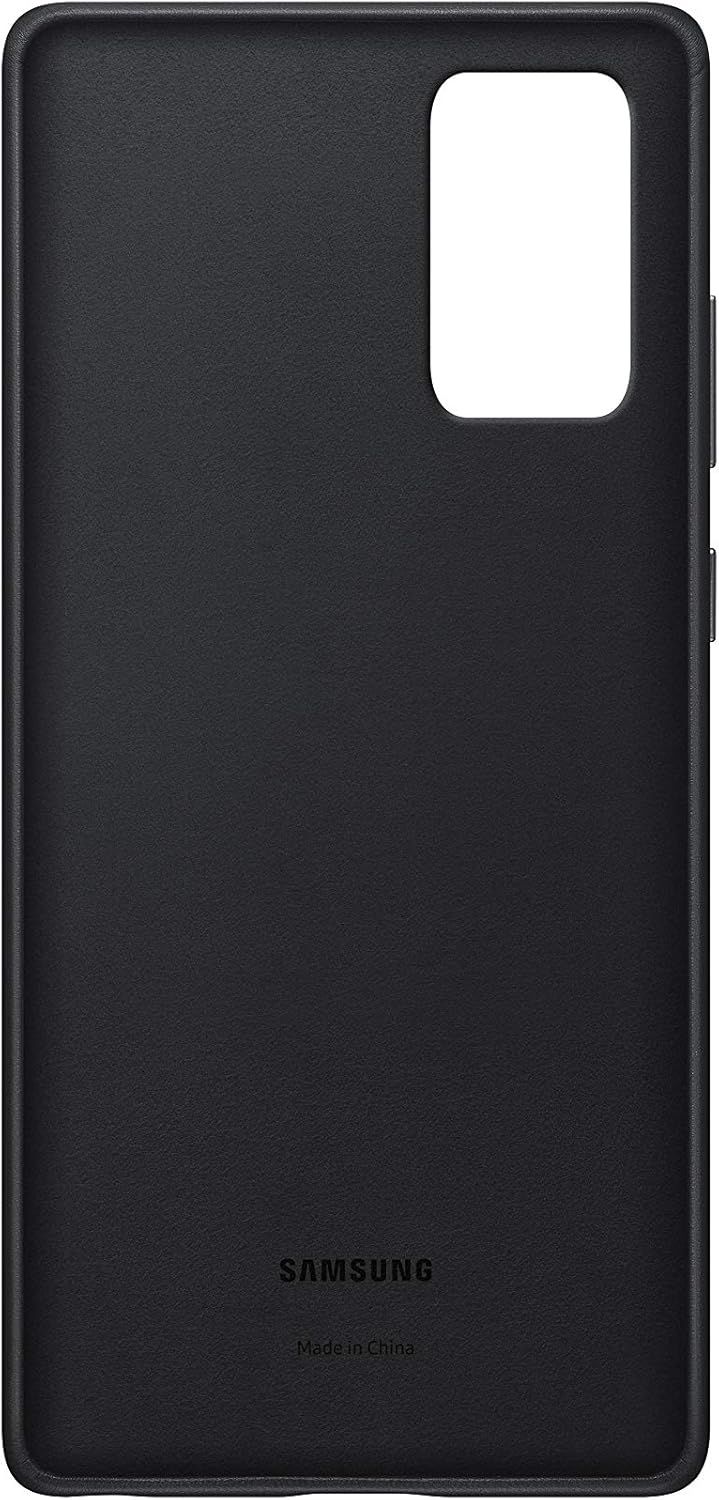 Samsung Leather Phone Cover for Galaxy Note20 5G - Black by Samsung - Refurbished - Good condition - Image 4