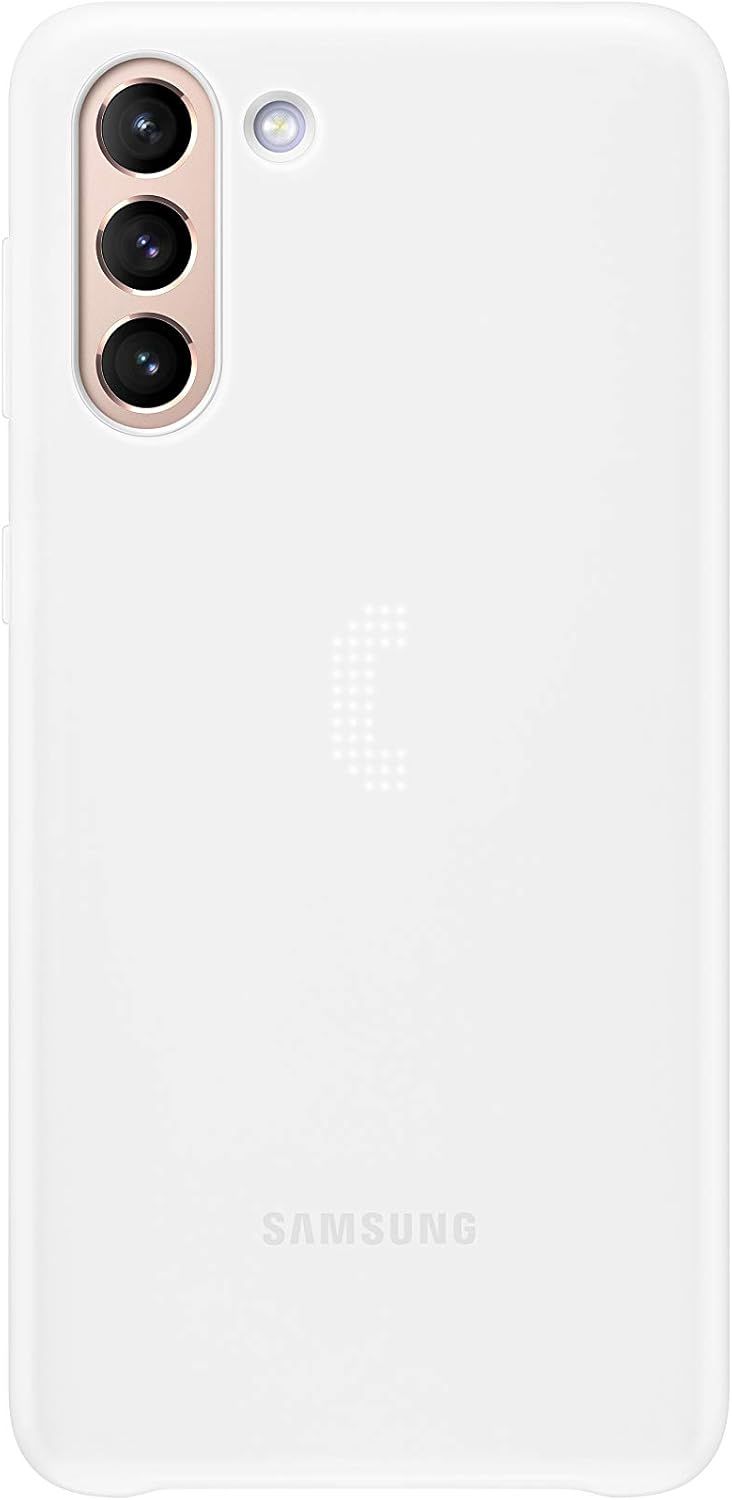Samsung LED Back Cover Phone Case for Samsung Galaxy S21+ - White by Samsung - Refurbished - Good condition - US$20.98