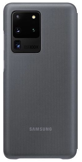 Samsung LED Wallet Cover Case for Galaxy S20 Ultra (5G) - Gray by Samsung - Refurbished - Very Good condition - Image 2