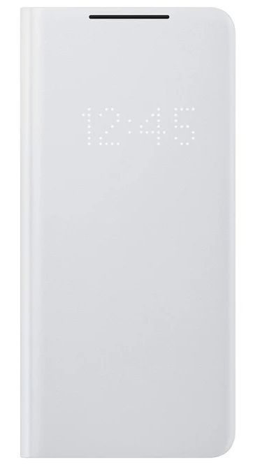 Samsung LED Wallet Cover for Galaxy S21 - Gray by Samsung - Refurbished - Very Good condition - US$39.99