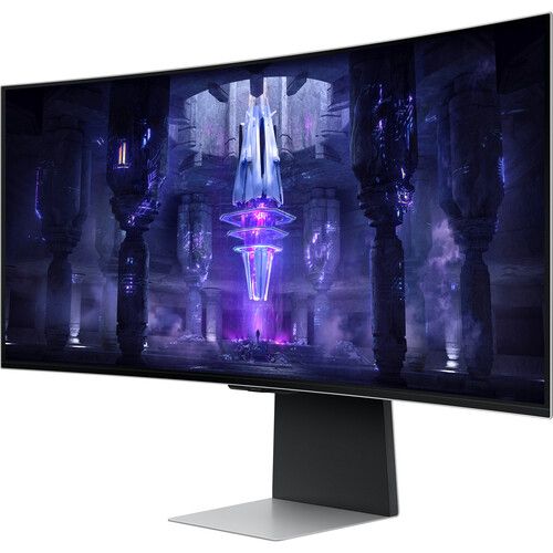 Samsung Odyssey OLED G8 Curved Ultrawide Gaming Monitor 34" - Silver - 34 Inch by Samsung - Image 3