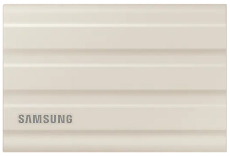 Samsung Portable SSD T7 Shield USB 3.2 - 1TB - Moonrock Beige by Samsung - Refurbished - Very Good condition