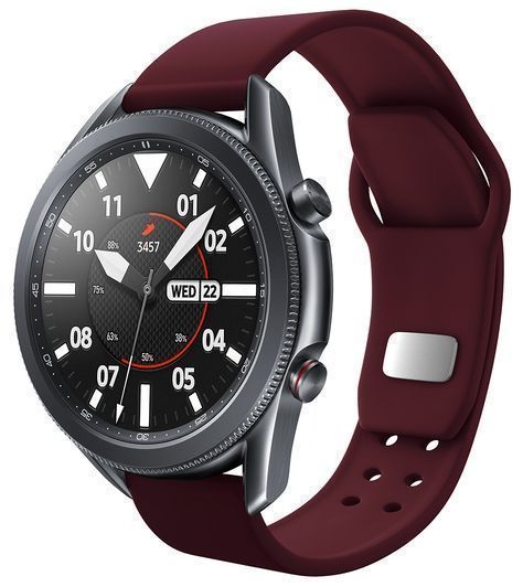 Samsung Quick Change Silicone Sport Band 20mm - Maroon by Samsung - Image 3