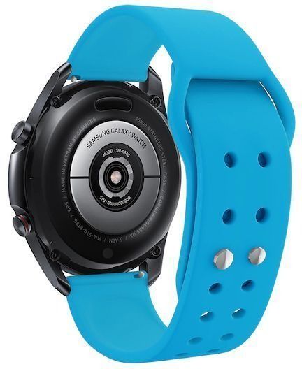 Samsung Quick Change Silicone Sport Band 20mm - Neon Blue by Samsung - Refurbished - Brand New condition - Image 4