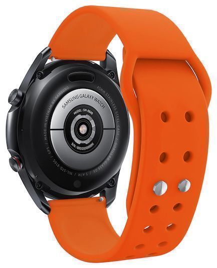 Samsung Quick Change Silicone Sport Band 20mm - Orange by Samsung - Refurbished - Brand New condition - Image 4