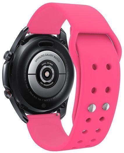 Samsung Quick Change Silicone Sport Band 20mm - Pink by Samsung - Image 4