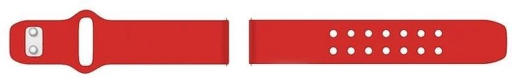 Samsung Quick Change Silicone Sport Band 20mm - Red by Samsung - Refurbished - Brand New condition - Image 2