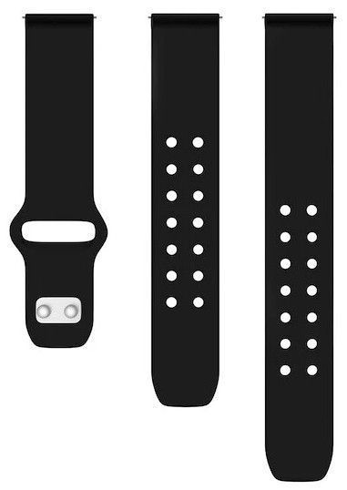 Samsung Quick Change Silicone Sport Band 22mm - Black by Samsung - Refurbished - Very Good condition - US$23.98
