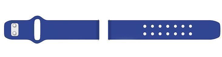 Samsung Quick Change Silicone Sport Band 22mm - Blue by Samsung - Refurbished - Brand New condition - Image 2