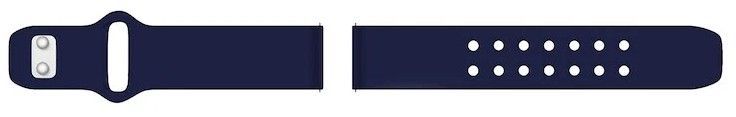 Samsung Quick Change Silicone Sport Band 22mm - Navy Blue by Samsung - Image 2
