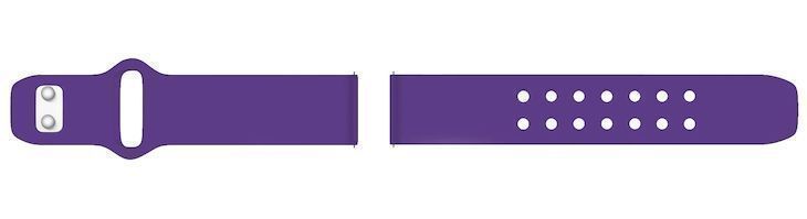 Samsung Quick Change Silicone Sport Band 22mm - Purple by Samsung - Refurbished - Brand New condition - Image 2