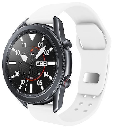 Samsung Quick Change Silicone Sport Band 22mm - White by Samsung - Refurbished - Brand New condition - Image 3
