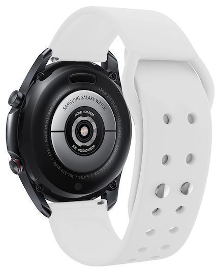 Samsung Quick Change Silicone Sport Band 22mm - White by Samsung - Refurbished - Brand New condition - Image 4