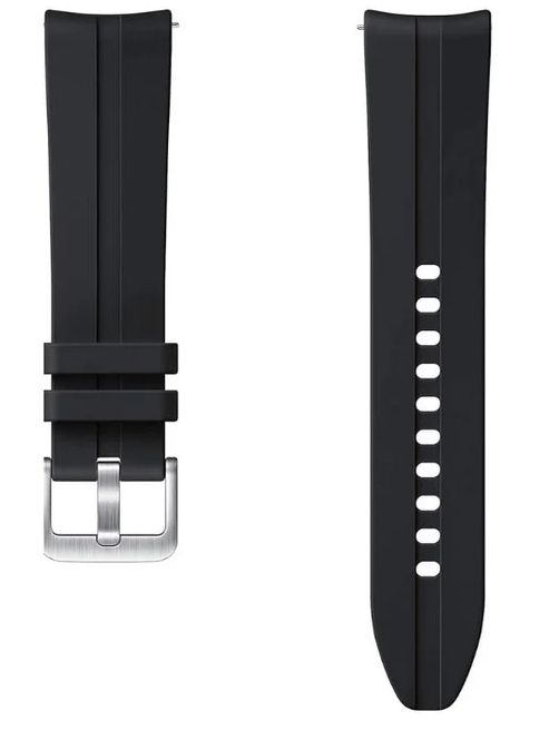 Samsung Ridge Sport Band for Galaxy Watch 3 (41mm) - Black by Samsung - Refurbished - Brand New condition - US$71.48
