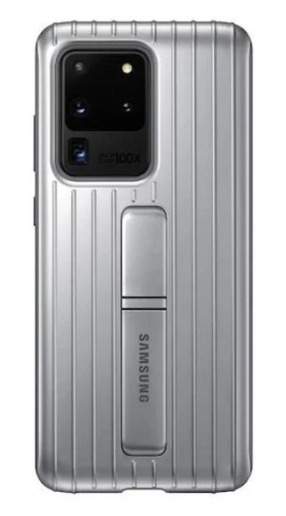 Samsung Rugged Protective Cover for Galaxy S20 Ultra (5G) - Silver by Samsung - Refurbished - Brand New condition - US$20.98